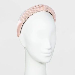 Sugarfix by Baublebar Pink Beaded Headband NWT